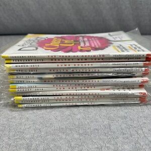 Reader's Digest Magazine Lot - Complete 2013 Set 12 Issues